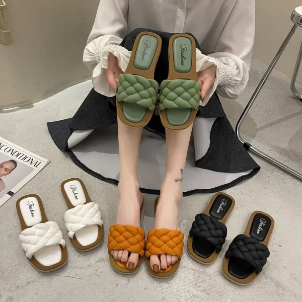 Summer New Anti slip Slippers Beach Sandals Women's Sandals - Image 2