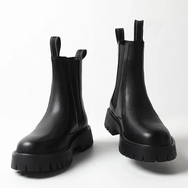 New Arrival Chelsea Boots for Men Casual Genuine Leather Boots