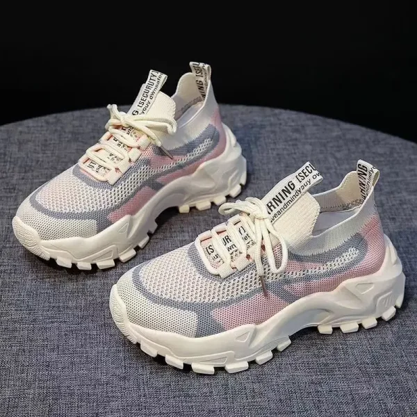 2025 Breathable Mesh Surface Fashionable Casual Shoes Labor protection Shoes Trendy Sports Shoes - Image 3