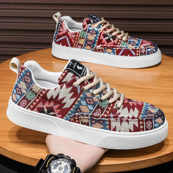 2025 Mesh Original Sneakers Canvas Upper Fashion Walking Style Shoes Sneakers Skateboard Shoes - Image 6