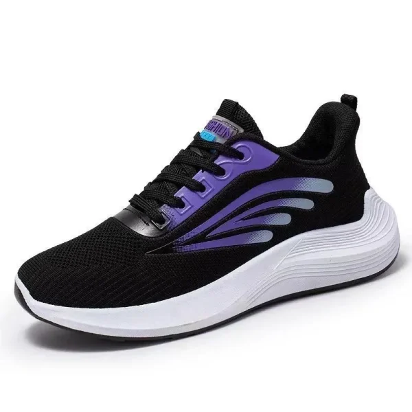2025 Women's Summer Sports Shoes New Mesh Surface Breathable Lightweight Soft Sole Casual Fashion Walking Style Running Shoes - Image 6