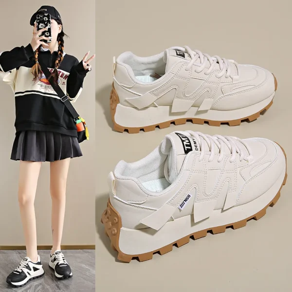 2025 New Style Ladies Shoes Women's Walking Style Shoes Sneakers Ladies Running Shoes - Image 4