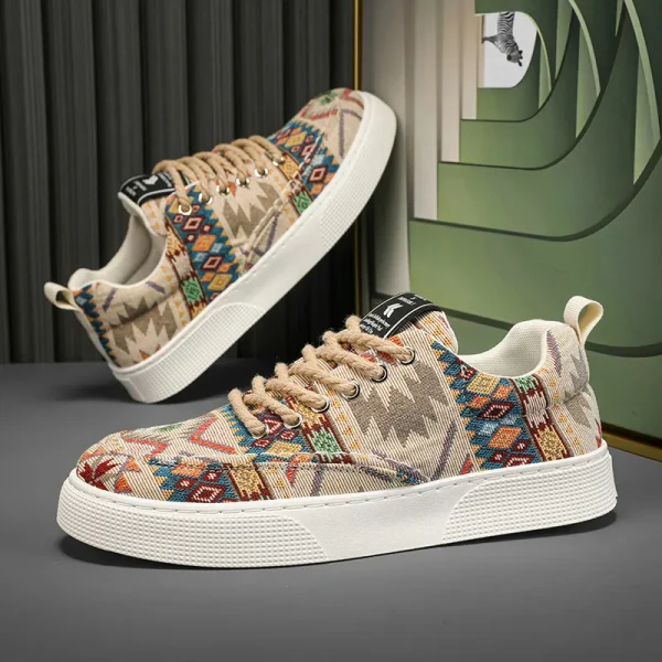 2025 Mesh Original Sneakers Canvas Upper Fashion Walking Style Shoes Sneakers Skateboard Shoes - Image 4