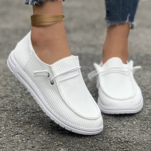 2025 New Style Ladies Cheap Flat Light Weight Breathable Slip-On Loafers High Quality Fashion Women's Shoes - Image 4