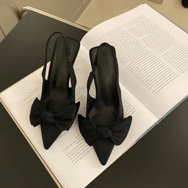 2025 Hot Sale Summer Pointed Toe Slope Heel Women's Fashion square Head Sandals Sexy Chunky High Heels Shoes - Image 6