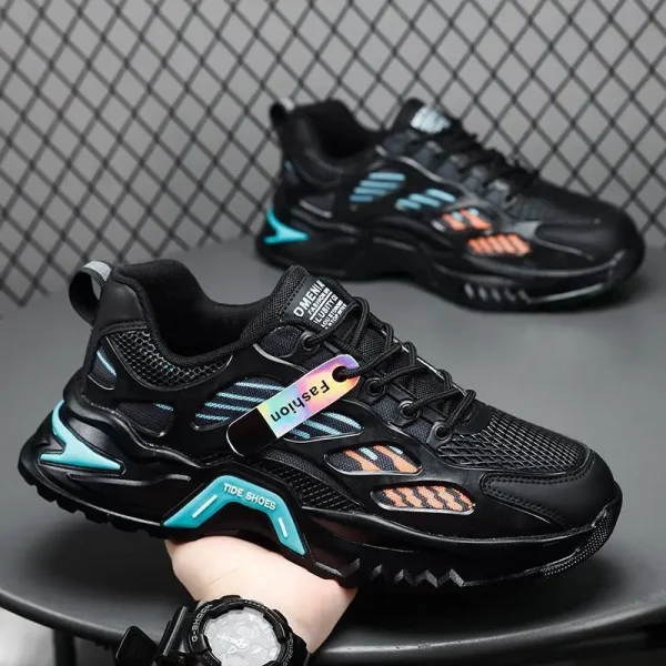 2025 Men's Casual Sneakers Breathable Walking Style Lightweight Sneakers - Image 3