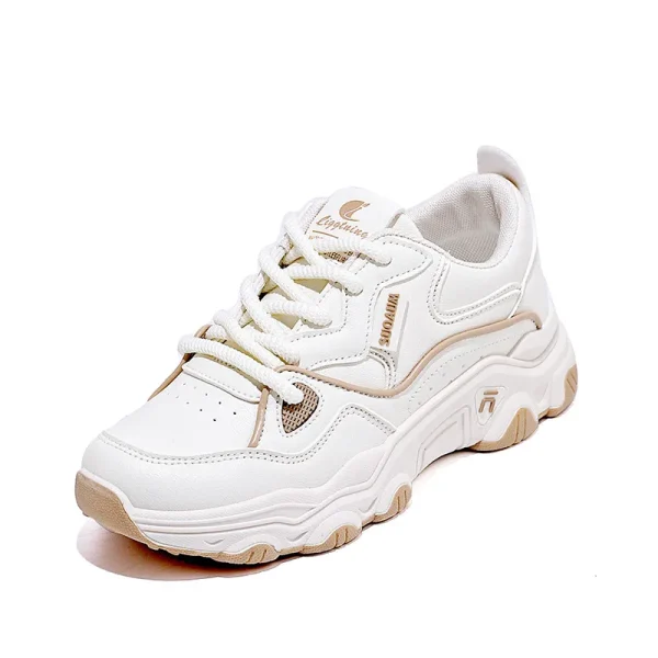 2025 Fashion Mesh Lace up Women S Casual Shoes Comfortable Sneakers Women Breathable Shoes - Image 3