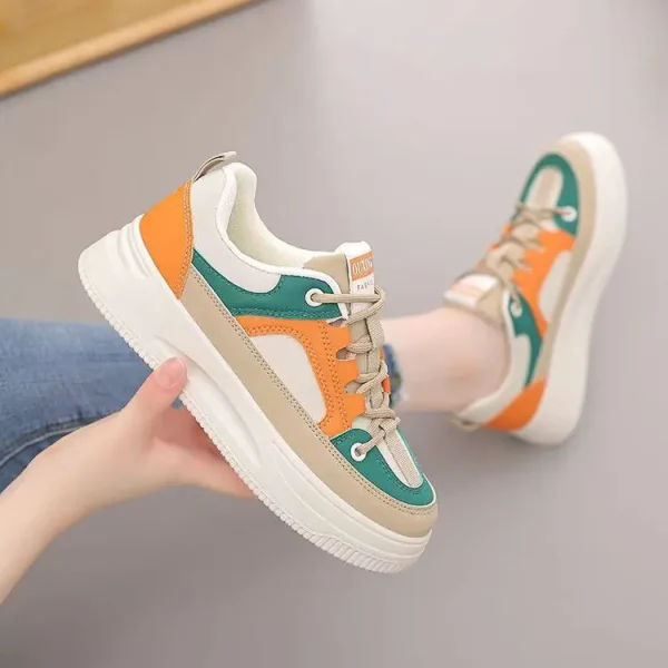 2025Fashionable Ladies Casual Shoes Walking Shoes Comfortable Women's Sneaker - Image 3