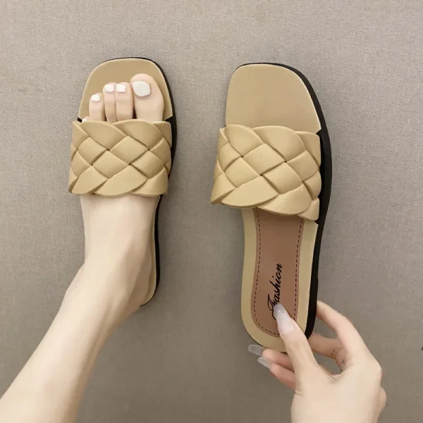 Women's Sandals Clip Toe Summer Beach Women Slippers Sandals