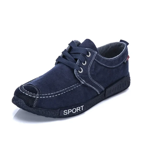 2025 New Canvas Shoes Men's Shoes Breathable Men's Casual Sneakers Work Men's Shoes - Image 6