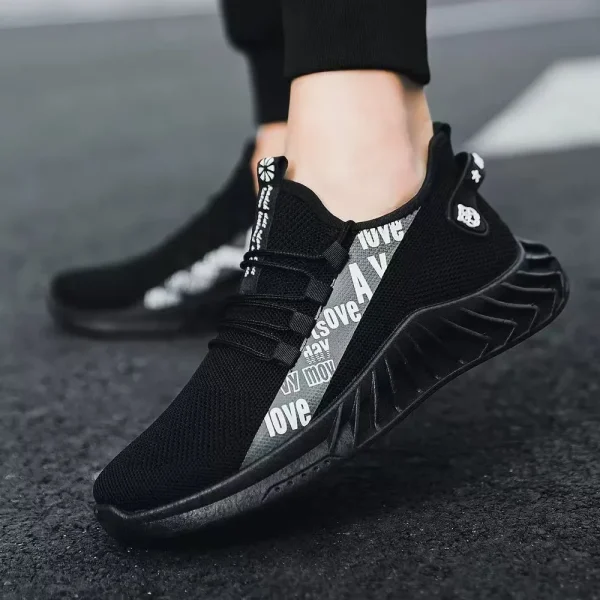 2025 Fashion Men's Sport Casual Shoes Spring Summer Breathable Men's Sneakers Mesh Lightweight Walking Shoes - Image 3