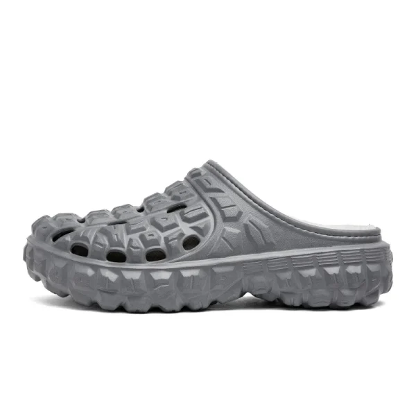 2025 New Casual Sandals for Men Autumn and Winter Warmth Classic Three-color Fashion Garden Shoes - Image 6