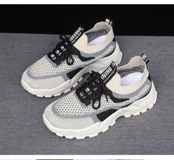 2025 Breathable Mesh Surface Fashionable Casual Shoes Labor protection Shoes Trendy Sports Shoes - Image 4