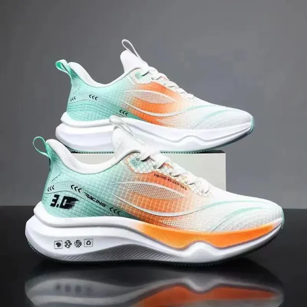 2025 Ultra Light Rebound Jelly Shaped Rubber Bottom  Unisex Anti slip Breathable Men Sneaker Women Running Shoes - Image 2
