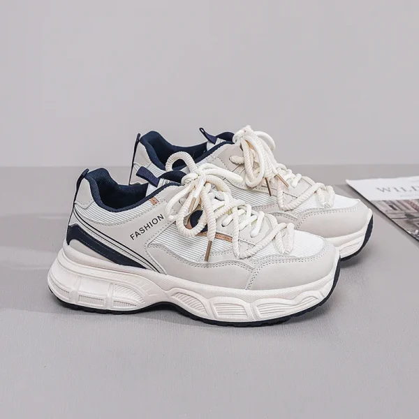 2025 New Fashion Women Sneakers All-match Thick Bottom Casual Running Sports Shoes Ladies Platform Walking Shoes - Image 6