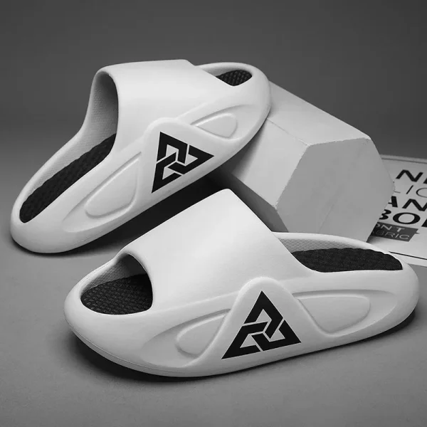 2025 Beach Fashion Summer Sandals Eva Printed Sports Men'S Slides Slippers  for Men