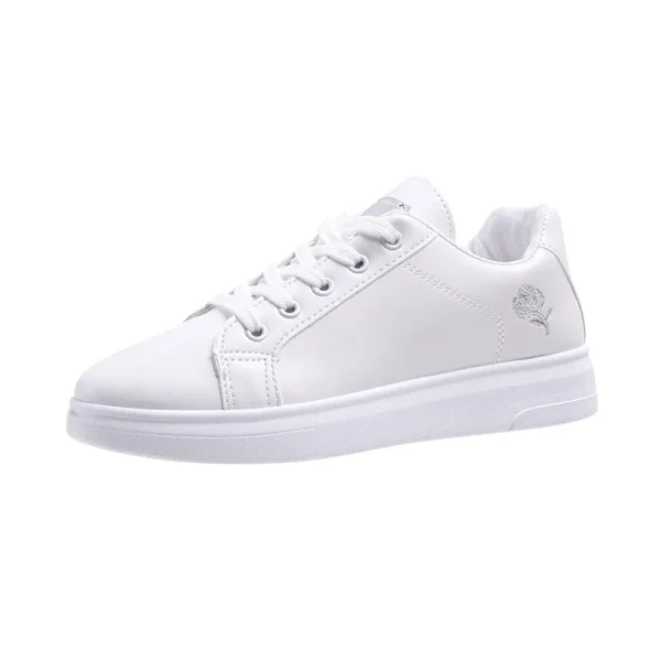 New Women's Shoes PU Leather Breathable Sports Style Casual Board Shoes Student Small White Shoes - Image 6