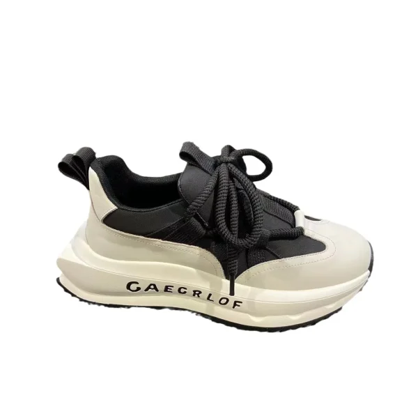 2025 Fashion Sneakers for Men Retro Shoes Sports Walking Style Shoes Chunky Height Increasing Shoes - Image 6