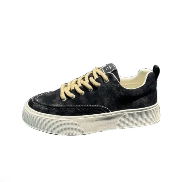 2025 New  Thick Soled Printed Fashion Niche Design Versatile Height Increasing Board Casual Shoes for Men - Image 6