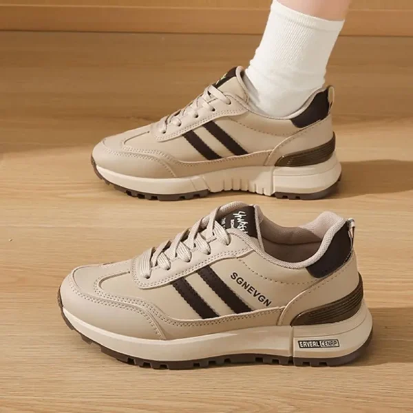 2025 Women's Fashion Casual Sneakers-Good Summer White Platform Running Shoes - Image 2