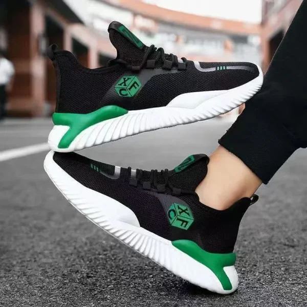 2025 Fashion Running Knitted Casual Walking Sneaker New Arrive Light Sport Casual Shoes
