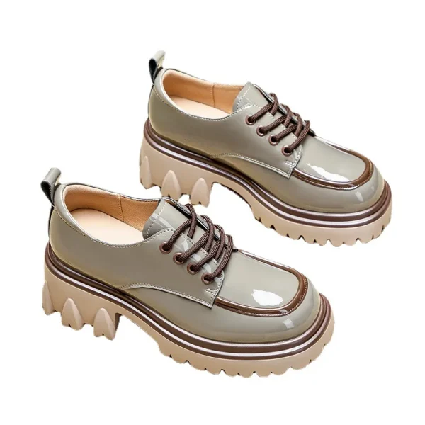 2025  Fashion Leather Women Loafers Shoes High Quality Casual Loafers Women - Image 5