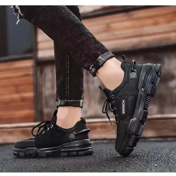 2025 New Arrival Hiking Shoes Mountain Sport Shoes for Comfortable Waterproof Men Casual Shoes - Image 4