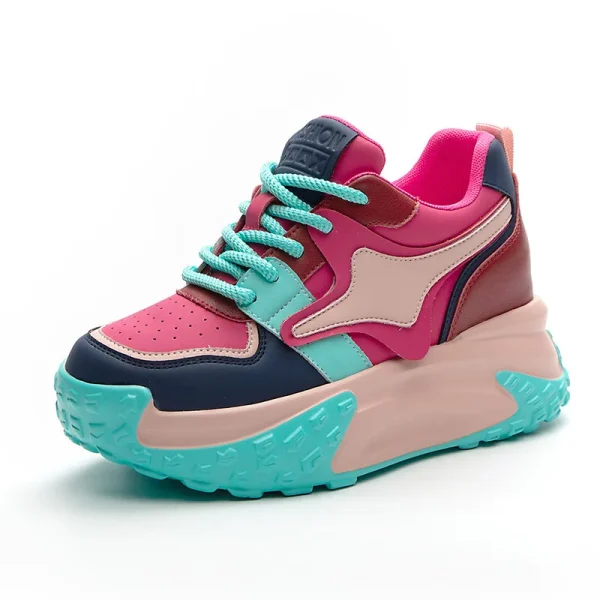 2025 Popular Light Weight Casual Shoes Platform Casual Women's Shoes Women Designer Sneakers - Image 5