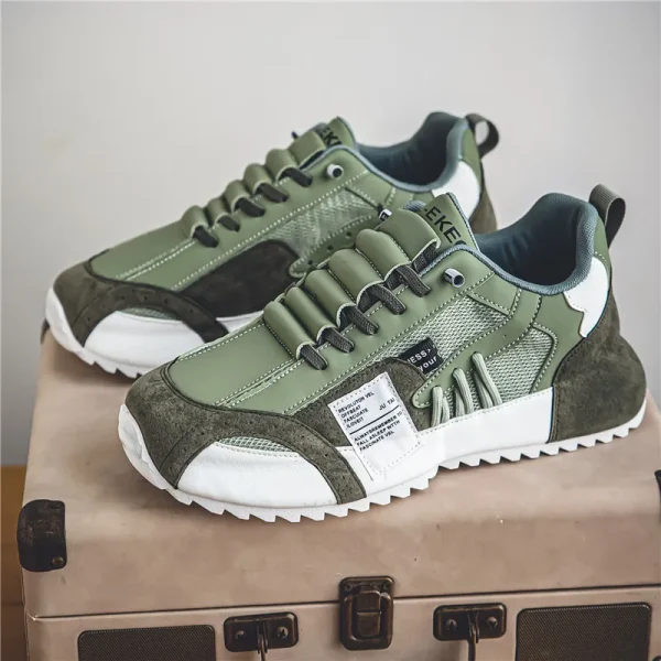 2025 New Design Trendy Man Running Sneakers Daily Outdoor Sneakers Walking Styles Shoes for Man Chaussures De Sport
