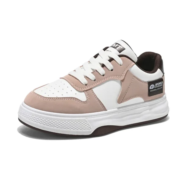 2025 Women's Fashion Sneakers New Breathable Small White Shoes Thick Bottom Sports Board Shoes Casual Running Shoes - Image 6