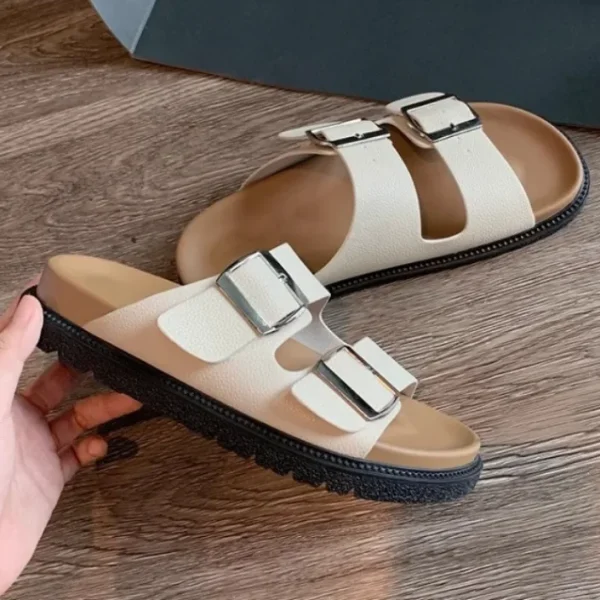 2025 NEW Women Babouches Comfortable Female Outdoor Flat Sandals Classic Ladies Slide slippers - Image 3