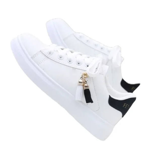 2025 New White Shoes Walking Style Platform Sneakers Fashion Lightweight Women Non-slip Waterproof Casual Shoes - Image 6