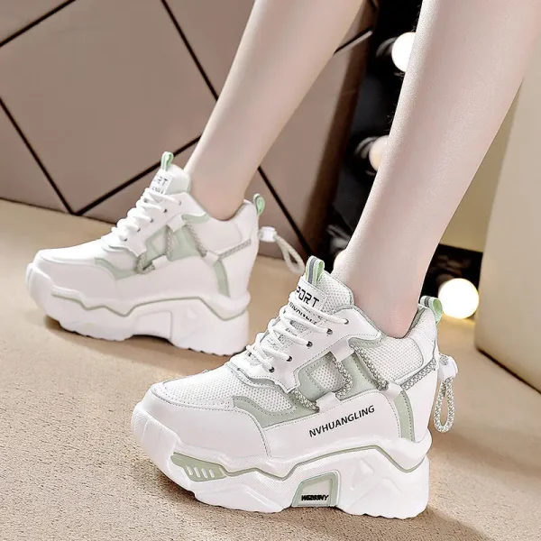 Luxury Designer Sneakers Shoes High Quality Women Red Shoes Women Casual Platform Sneakers - Image 3