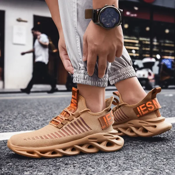 2025 Running Shoes Outdoor Lightweight Men Sneakers Fashion Mesh Male Walking Shoes New Flexible Casual Shoes - Image 2