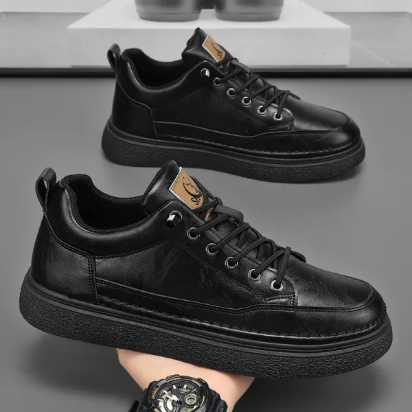 2025  Men's Shoes New Breathable Waterproof Non-slip Chef Shoes Sports Casual Shoes - Image 3