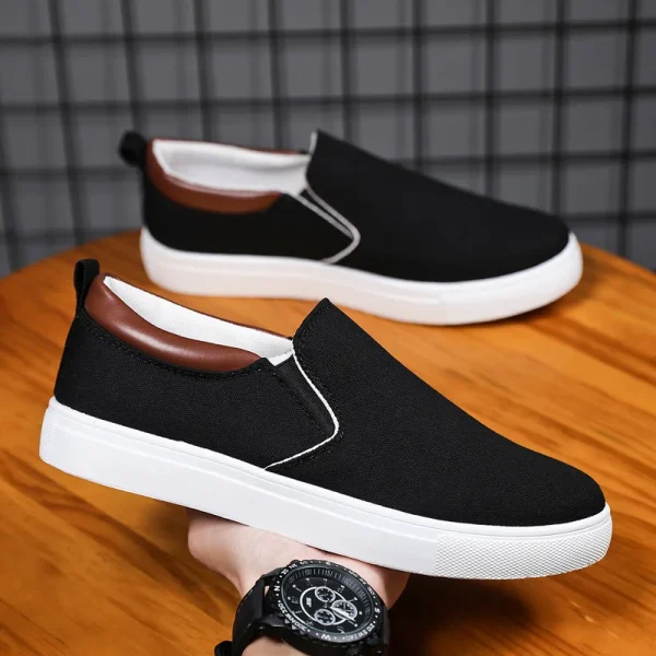 2025 New Canvas Shoes for Men's Versatile Casual Shoes Large Board Shoes