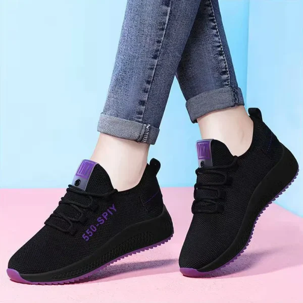 2025 New Arrivals Cheap Fashion Women's Casual Shoes Girl Ladies Flat Shoes Women Sport Shoes White Running Sneakers for Women - Image 6