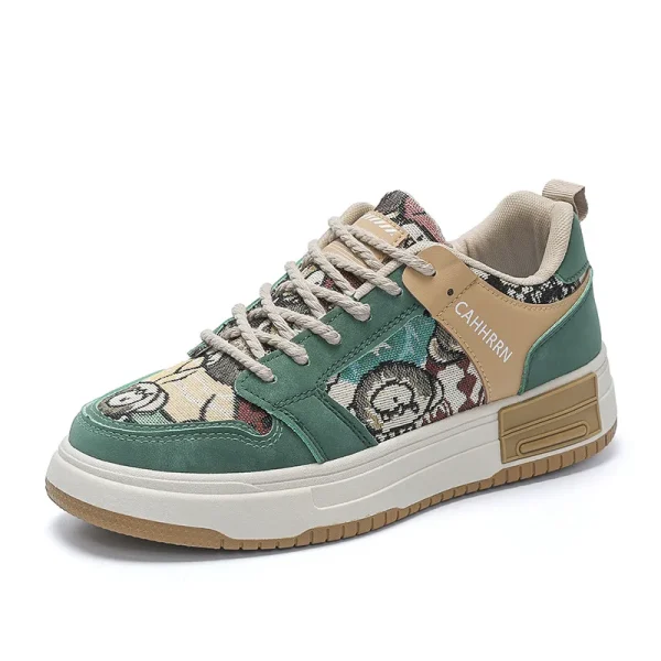 2025  New Men's Low-top Skateboard Shoes Student Platform Shoes Versatile Sports Shoes for Men - Image 6
