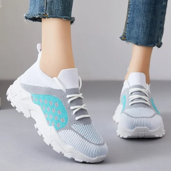 2025 New Sport Sneakers Casual Comfortable Breathable Walking Shoes for Summer Spring & Autumn with Mesh & EVA Insole - Image 4