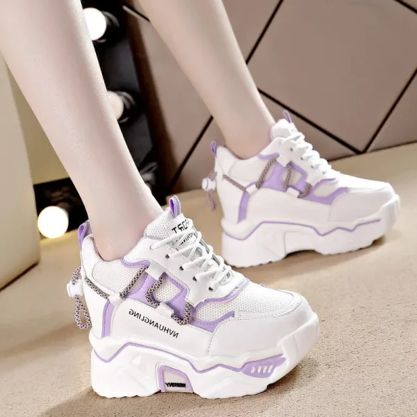 Luxury Designer Sneakers Shoes High Quality Women Red Shoes Women Casual Platform Sneakers - Image 6