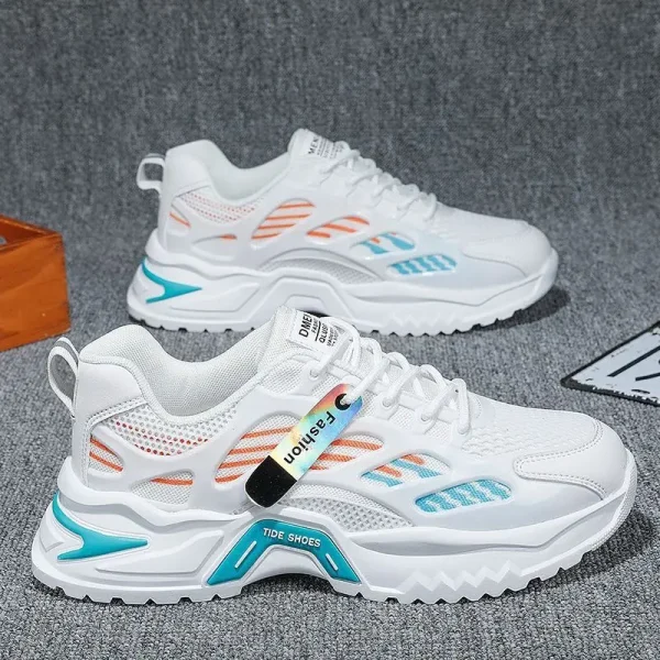 2025 Men's Casual Sneakers Breathable Walking Style Lightweight Sneakers - Image 2