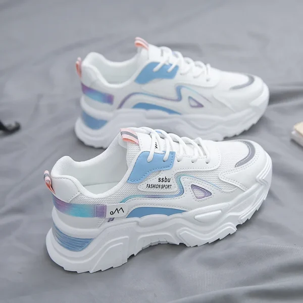 2025 Women Chunky Sneakers Ladies Sport Shoes