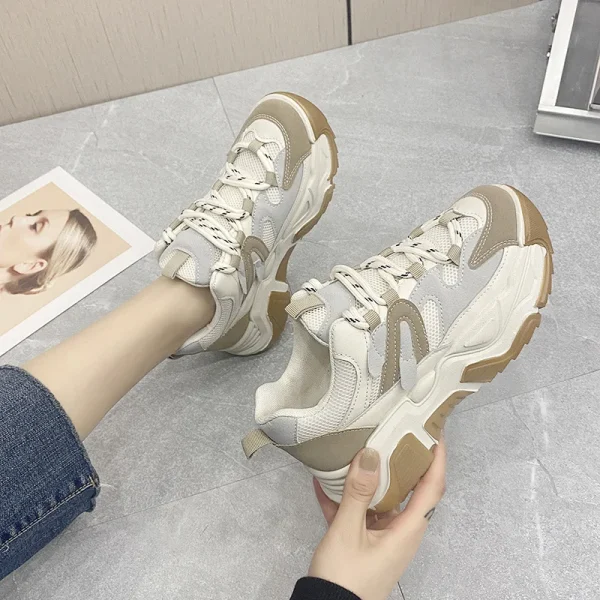 2025 Fashion Shoes Black Women Running Sports Shoes Women Sneakers