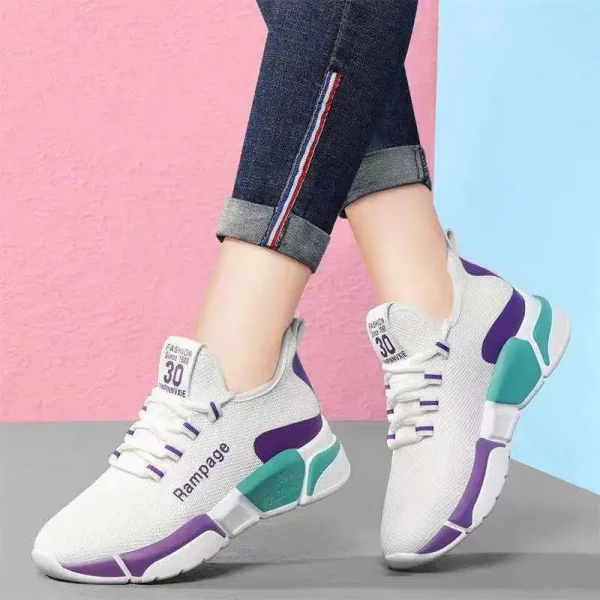 2025 Shoes Women's tide New Shoes Korean Fashion Women's Leisure Sports Student Travel Shoes Sport Fashion - Image 2