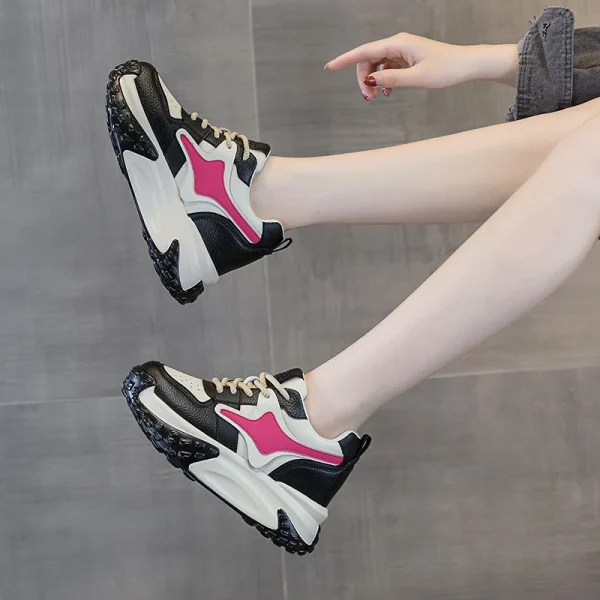 2025 Popular Light Weight Casual Shoes Platform Casual Women's Shoes Women Designer Sneakers - Image 3