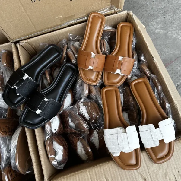 2025 Summer Slipper Women Shoes New Fashion Design Small Fragrant Wind Comfortable Flat Women's slippers - Image 6