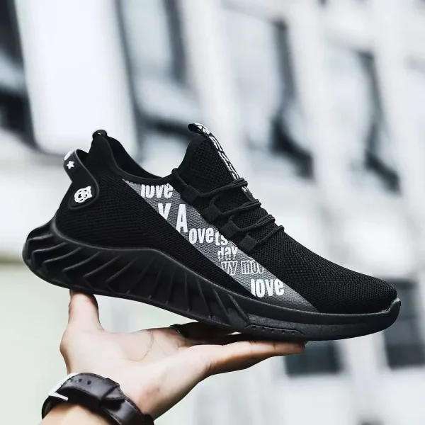 2025 Fashion Men's Sport Casual Shoes Spring Summer Breathable Men's Sneakers Mesh Lightweight Walking Shoes - Image 4