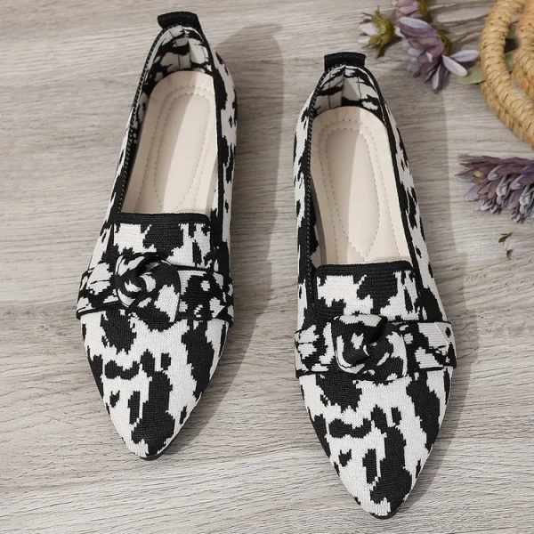 2025 Pointed Toe Flat Single Shoes One Foot Stirrup Casual Women's Shoes - Image 5