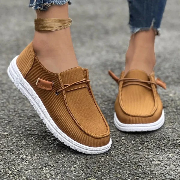 2025 New Style Ladies Cheap Flat Light Weight Breathable Slip-On Loafers High Quality Fashion Women's Shoes - Image 6