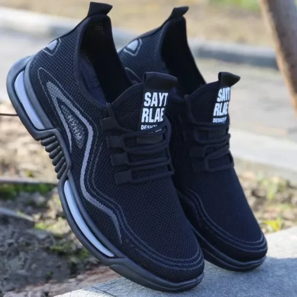 2025 Men's Designer Sneaker Breathable Shock Running Casual Shoes Man Casual Running Shoes - Image 3